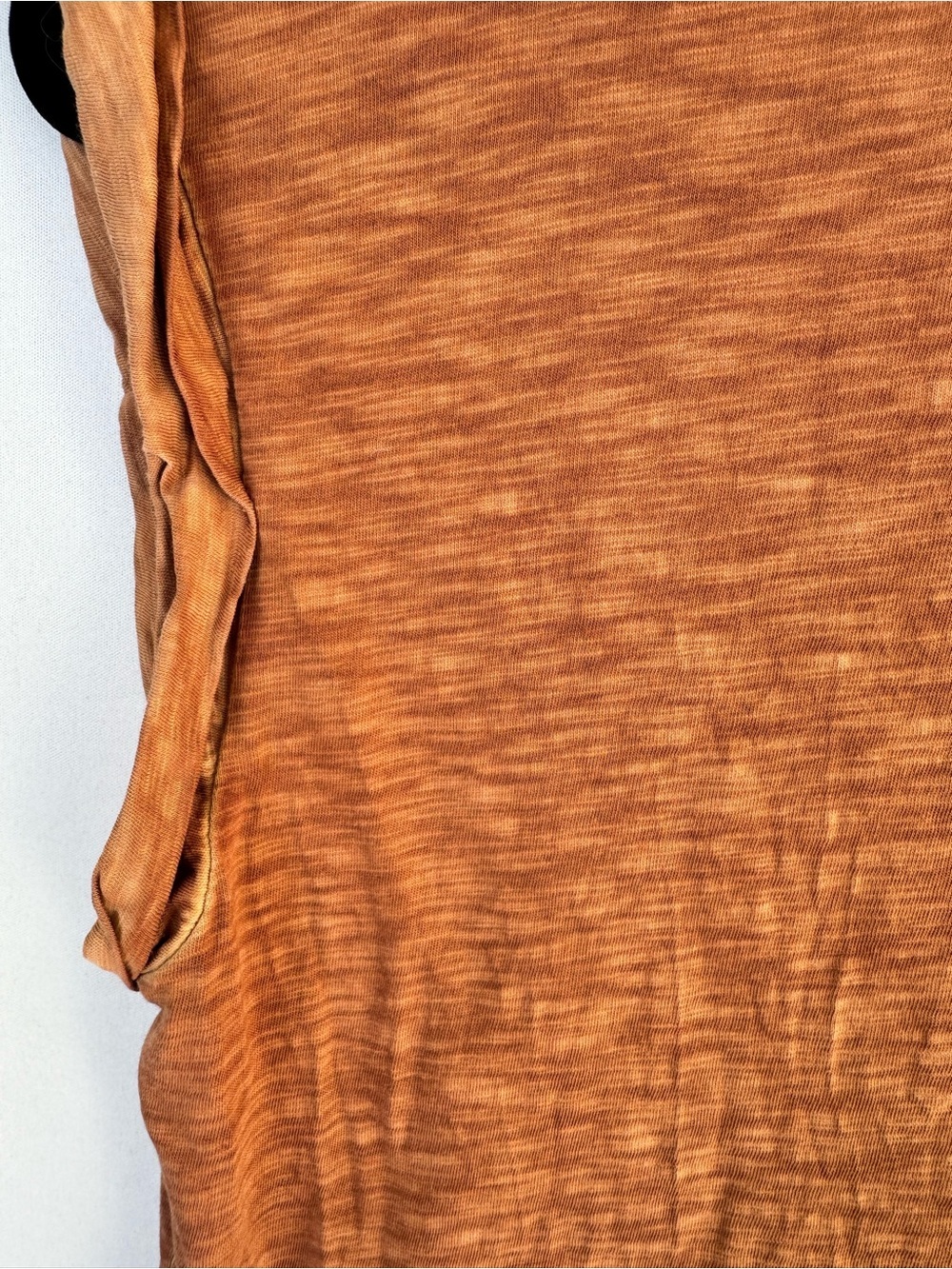 Veronica Beard Rust/Tan Slub Sleeveless Tank - Picture 8 of 11